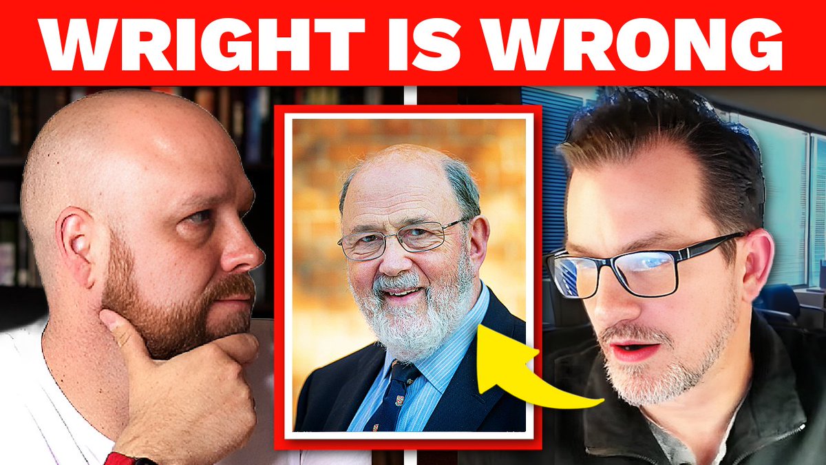 BraxHunter's tweet image. Live at 11:00 AM CST today
Addressing NT Wright's recent statements on gender ideology, abortion, and the importance of the bodily resurrection of Jesus.
youtube.com/live/a7giteWrN…