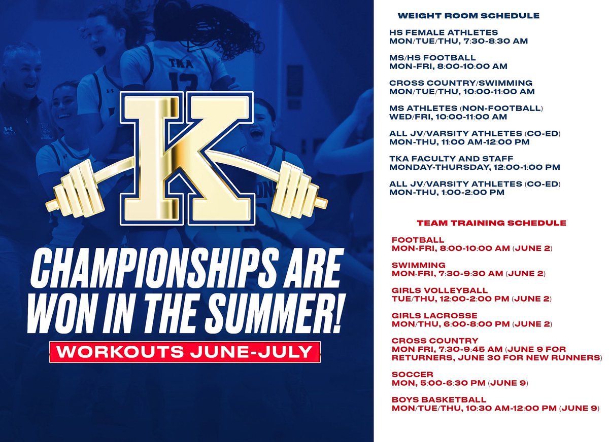 TKALions's tweet image. Are you putting in the work to be ready to compete at a championship level? 🏆