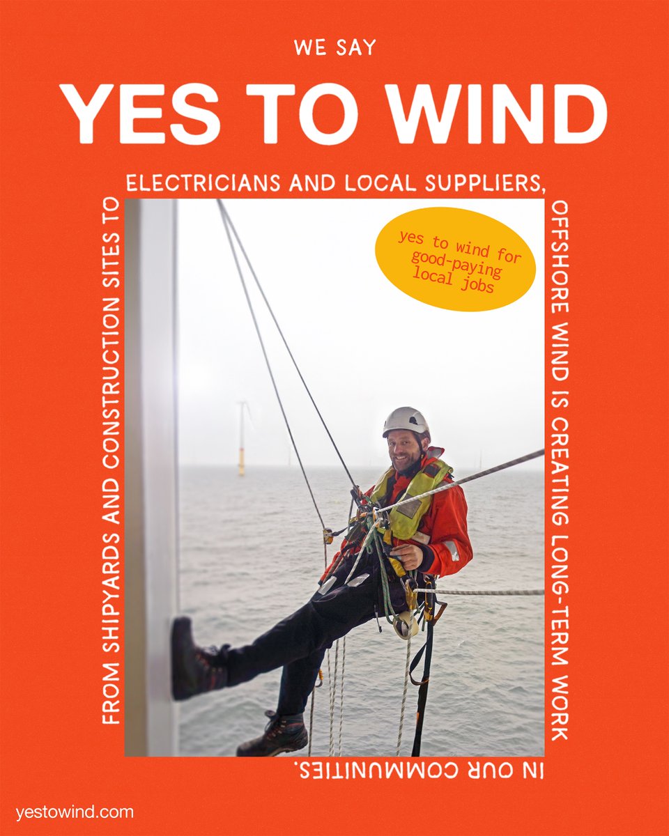 Wind power means cleaner air, good-paying jobs, and a stronger New York. It’s time to turn momentum into action - sign the petition and say #YestoWind 

yestowind.com