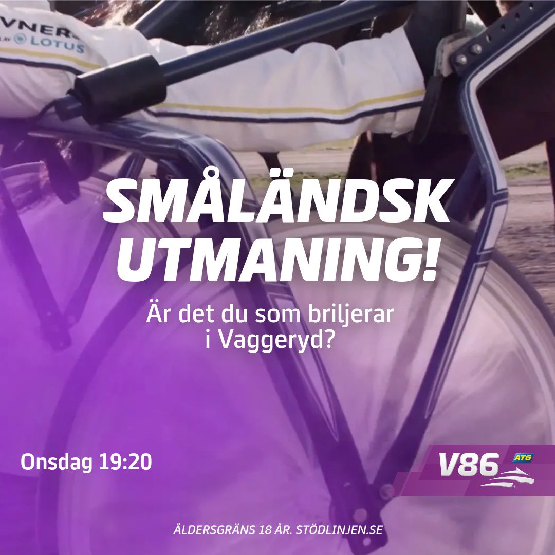 EN exklusiv öppen ☀️ 

Sommartrav [198 kr]: atg.se/gottkopet/spel…