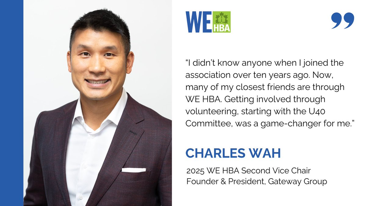 West End HBA (@westendhba) on Twitter photo “I think mindset is key – staying positive, being resilient, and believing you can figure things out.”
Charles Wah, Founder of <a href="/gatewaygroupca/">Gateway Group</a> & WE HBA Second Vice Chair, has built his career on that mindset.
Read his story here: westendhba.ca/building-oppor… “I think mindset is key – staying positive, being resilient, and believing you can figure things out.”
Charles Wah, Founder of <a href="/gatewaygroupca/">Gateway Group</a> & WE HBA Second Vice Chair, has built his career on that mindset.
Read his story here: westendhba.ca/building-oppor…