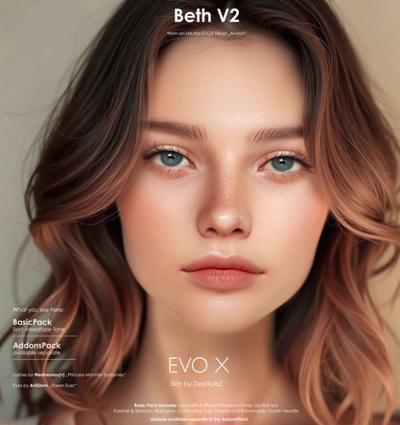 KawaiiFeedSL's tweet photo. Deetalez: Beth V2 Skin @ Mainstore〡Taxi: https://t.co/NUFKi3yuS5
#secondlife #metaverse #deetalez #mainstore #secondlifecontent #kawaiifeed https://t.co/RefHCvkHrW