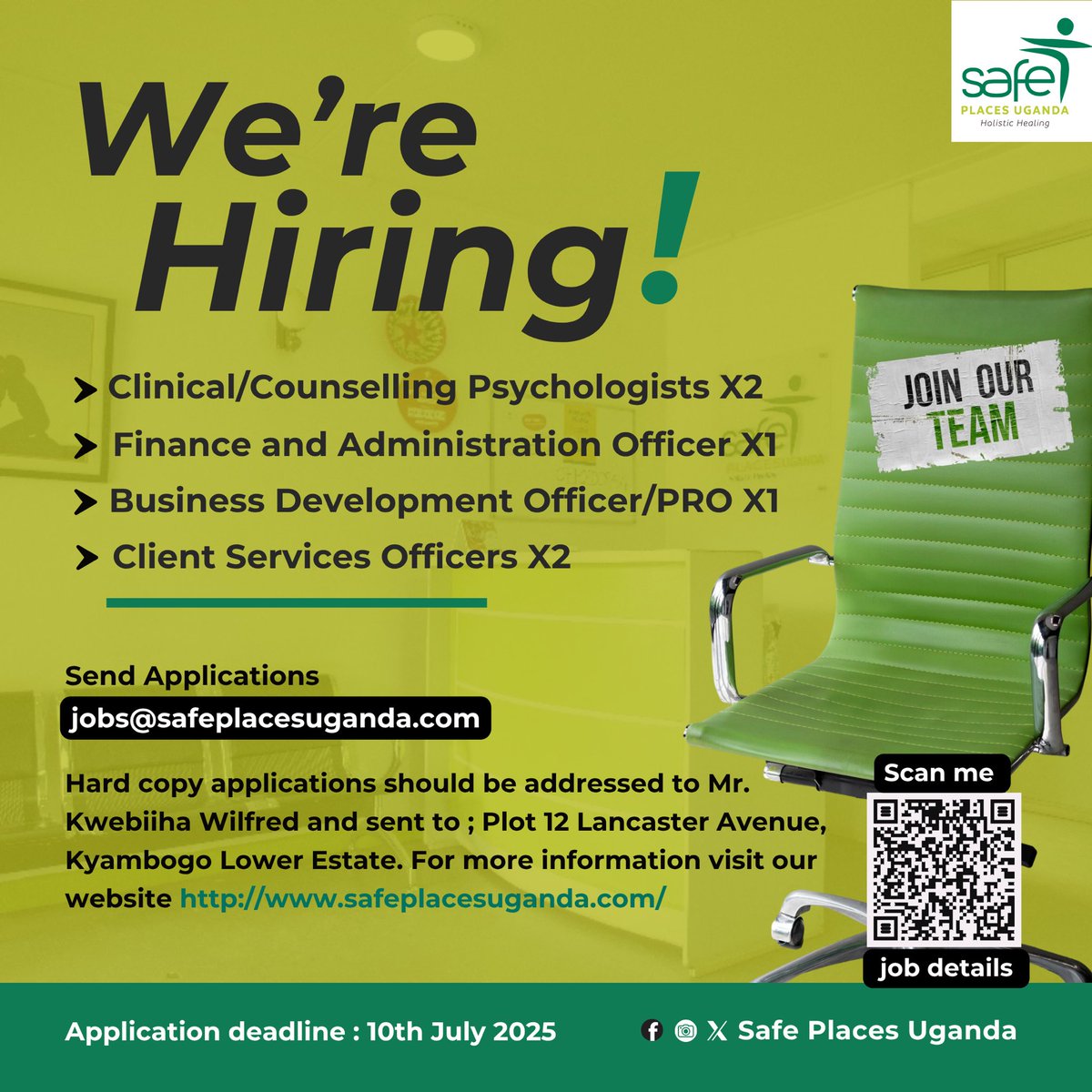 Safe Places Uganda -Treatment Centres tweet media