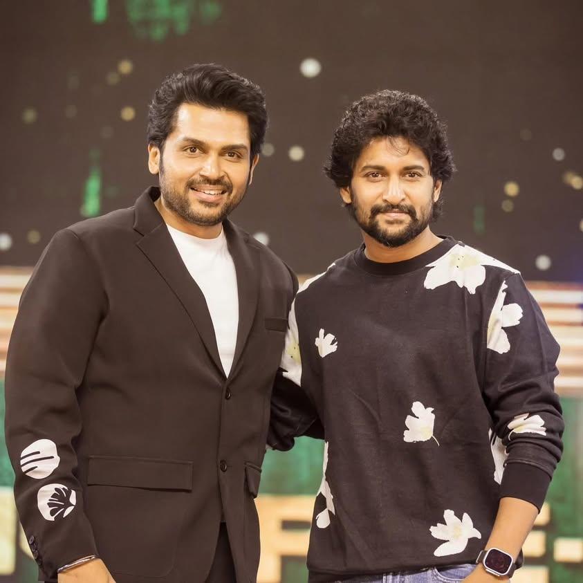 GoldwinSharon's tweet photo. #Nani might do Character/Cameo role in #Karthi29 film, Directed by Tamizh🎬💥
Previously #karthi did a cameo role in Nani's
#hit3thethirdcase #hit3
©️VP https://t.co/h5DVnE04k1