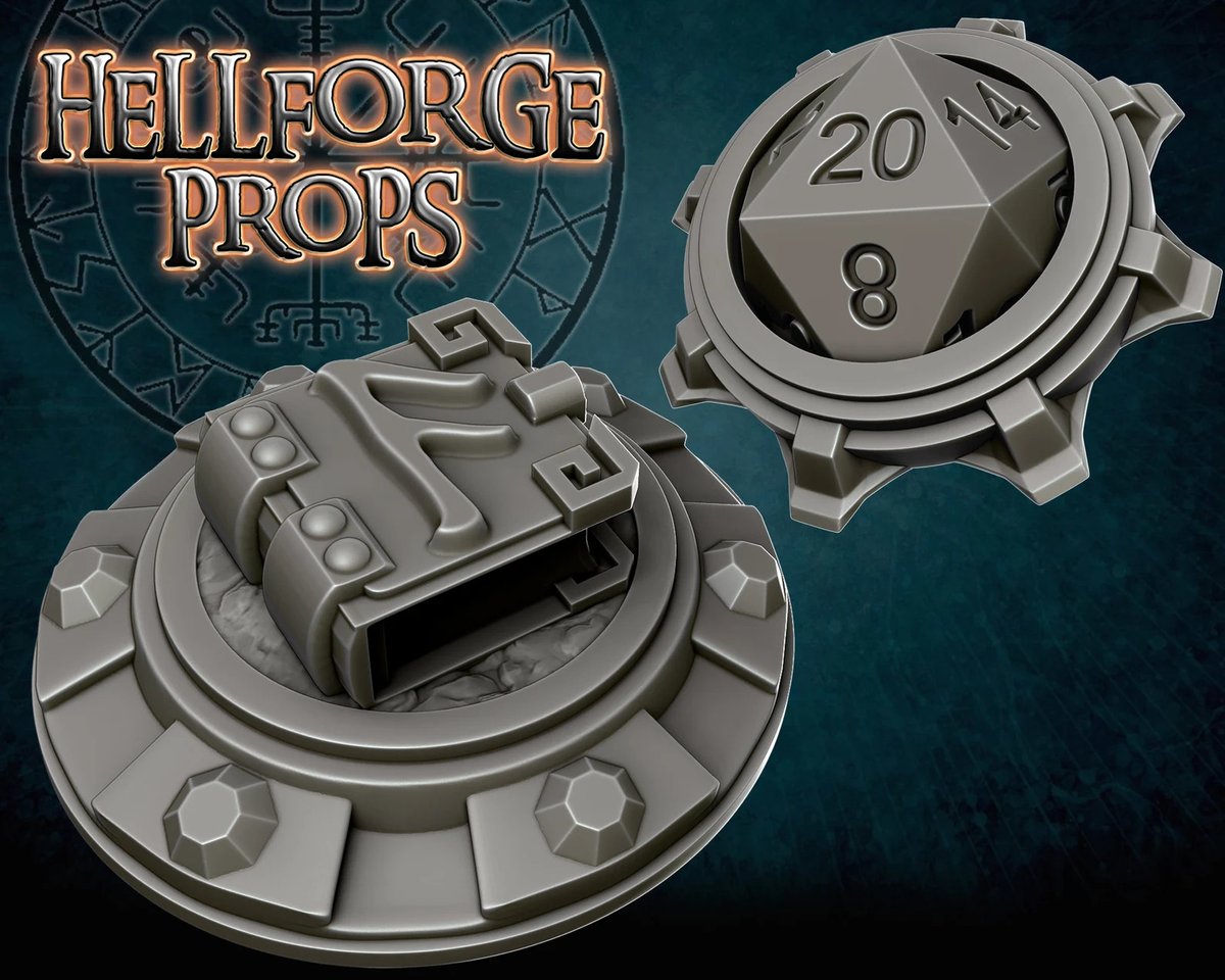 🔥 3D printable Dungeons &amp; Dragons Inspiration trackers! A great way to remind you, the DM, and other players that you have been awarded the inspiration bonus 🎲

hellforgeprops.etsy.com/listing/734925…

#dnd #nerdlings #tabletopgames #ttrpg #rpg #dnd5e #dndart #TTRPGs #indieminis #dndcharacter