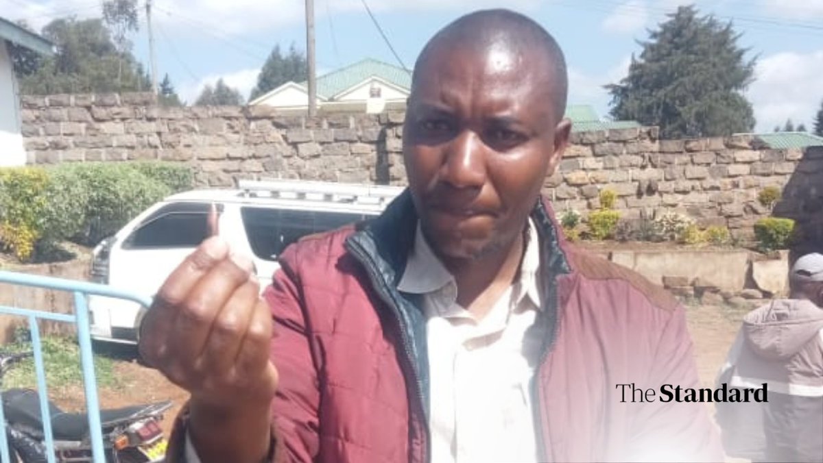 Emotional family and friends of Dennis Njuguna, a Form Four Student at Njenga Karume Secondary School who was shot dead by police during protests, after viewing his body at the Molo Sub County Hospital. 
Photos by Kennedy Gachuhi