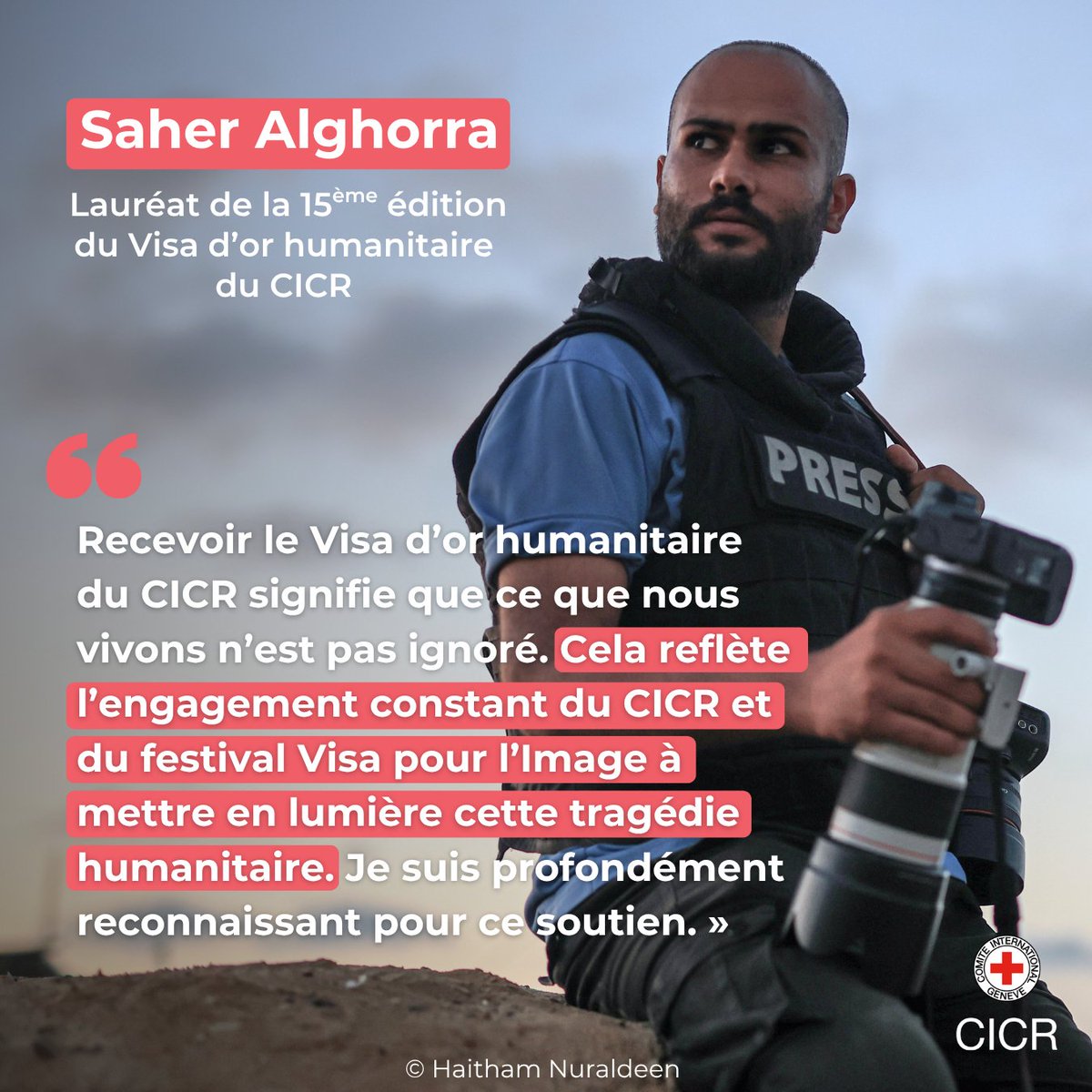 Pendant plus de 17 mois, Saher Alghorra - photoreporter récemment nommé lauréat du Visa d'or humanitaire du CICR - a documenté le quotidien des civils pris au piège dans la bande de Gaza. 

Un reportage nommé « We have no escape » (Sans issue) 👉🏼 ms.spr.ly/6010SIjt0