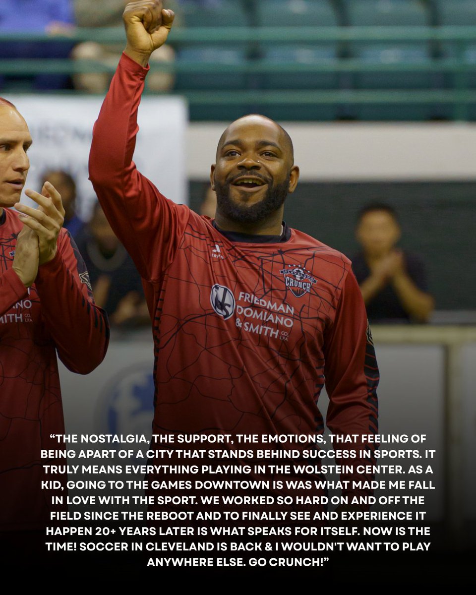 Macain J. Spragling on playing at the <a href="/wolsteincenter/">Wolstein Center at Cleveland State University</a>  at Cleveland State University. ⚽

"Soccer in Cleveland is back."

And with Cleveland Pro Soccer on the rise, big things are coming for this sport in the <a href="/CityofCleveland/">City of Cleveland</a>

Photos by Kim Karbon Photography