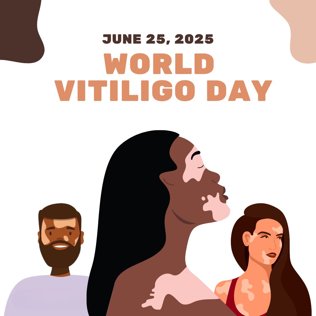 IADPO's tweet photo. Today is #WorldVitiligoDay—a time to raise awareness and stand with those living with Vitiligo.
Learn how you can play your part on this important awareness day: https://t.co/NuYyycDQDX
#VitiligoAwareness #Dermatology #SkinCondition #PatientAdvocacy #GlobalSkin https://t.co/3rvuFygLq5