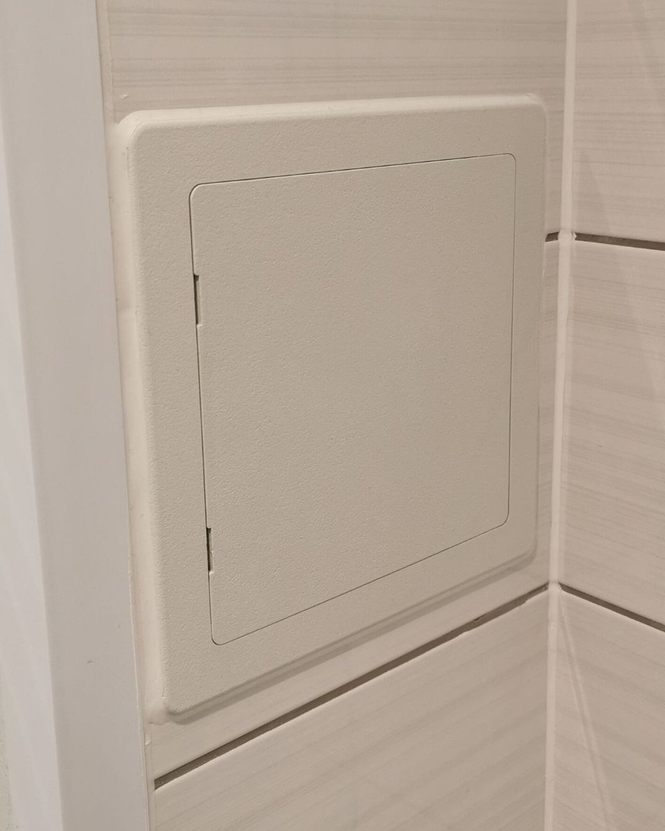 APDaccess's tweet photo. Unlock the benefits of a Plastic Access Panel.

✅ Easy to install
✅ Lightweight
✅ Affordable!

This is a perfect solution for accessing pipes, wires, and other hidden systems while maintaining a sleek, modern appearance.

Order online: https://t.co/RzWrliiFkK https://t.co/EzNJHpN46b