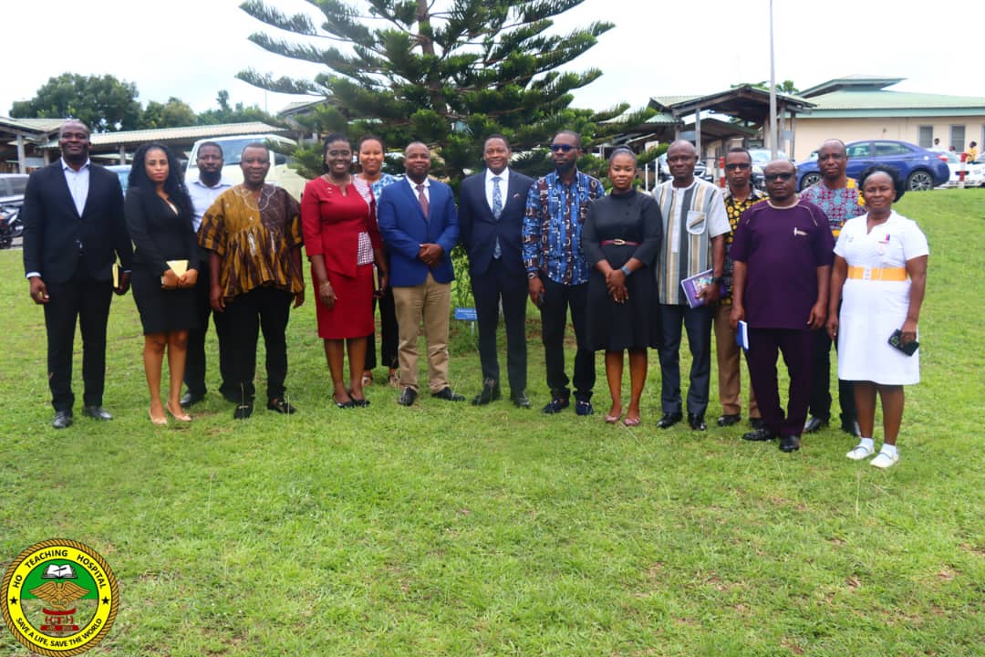 hthgovgh's tweet photo. A delegation from the Medical Department of Bank of Ghana led by Dr. Saeed Jibril has paid a courtesy visit to HTH to formally engage with the new CEO, Dr. Hintermann Mbroh, and to congratulate him on his appointment and appreciate the services rendered  by the facility https://t.co/pqkEebXVzd