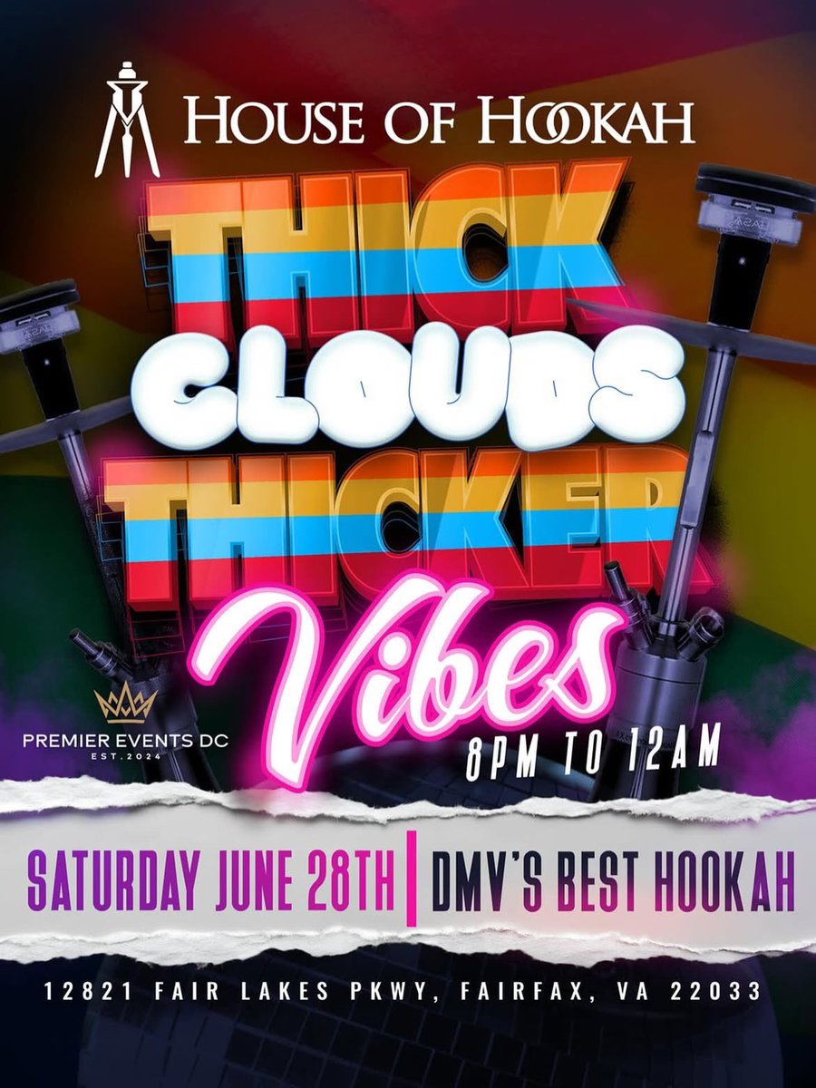MeetMeAtAroma's tweet photo. Check Out The Best Hookah In The DMV THIS SATURDAY June 28th @8pm! https://t.co/kbQKPGvKMW