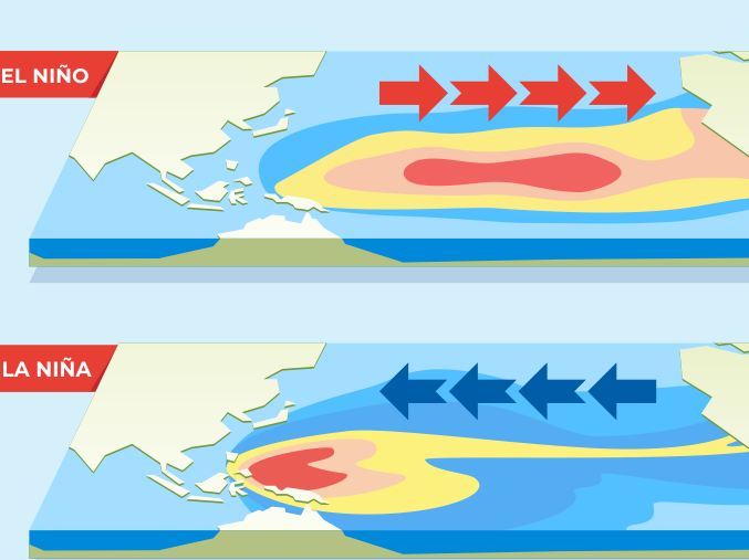 El Niño-Southern Oscillation (ENSO) stays neutral during the summer, says NOAA. Surface water temperature around the Pacific Ocean equator stayed close to the long-term average in May. WCPO tuna fishing seiners concentrate activities... zurl.co/hXOXh <a href="/NOAAClimate/">NOAA Climate.gov</a> #tuna