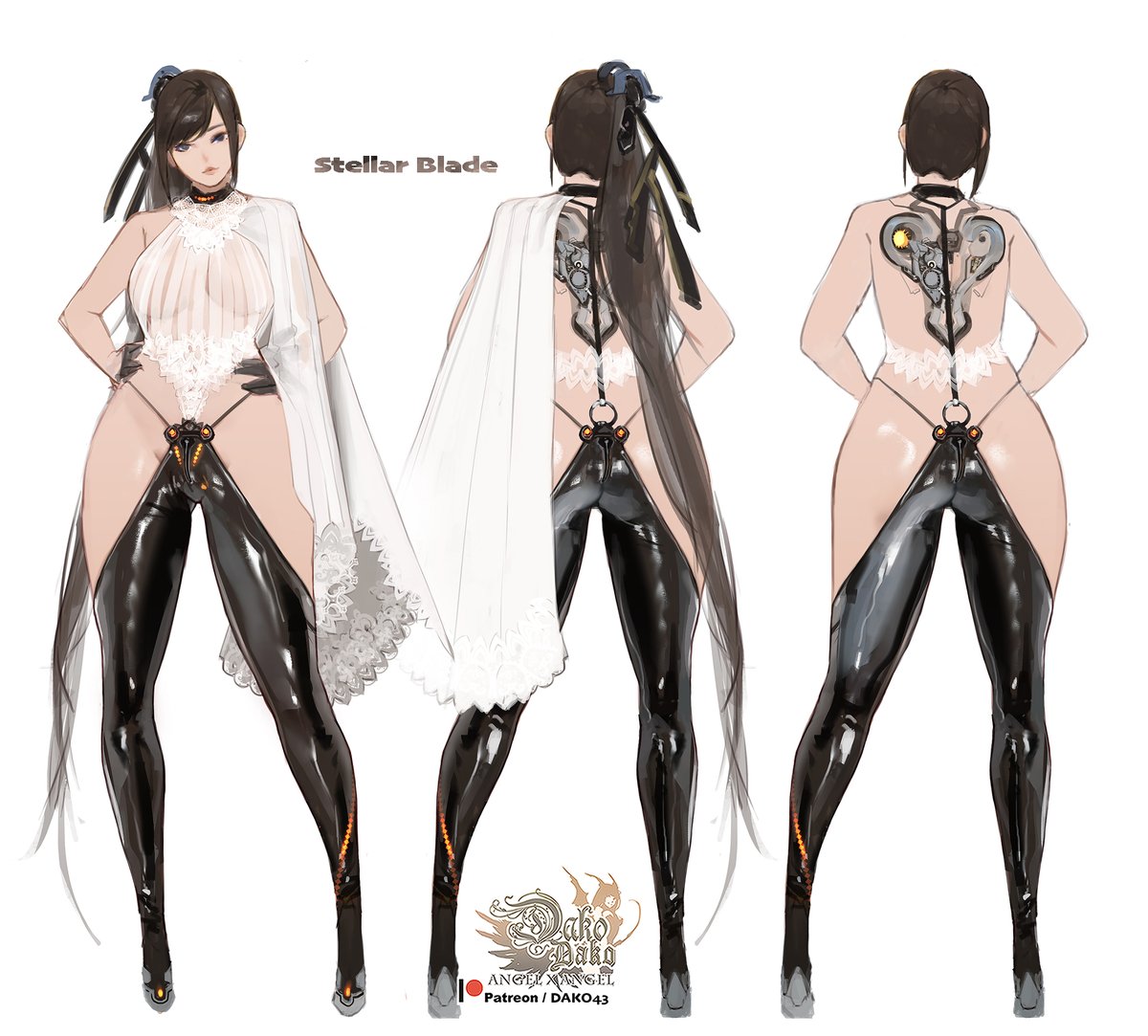 Stellar Blade 
EVE clothes design  exercise ~

#StellarBlade