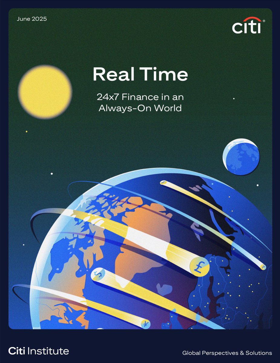 Nieuwevinder's tweet photo. Citi’s “Real Time: 24x7 Finance in an Always-On World” https://t.co/jJGbtKW1x1 https://t.co/9Av2mEN7ph
