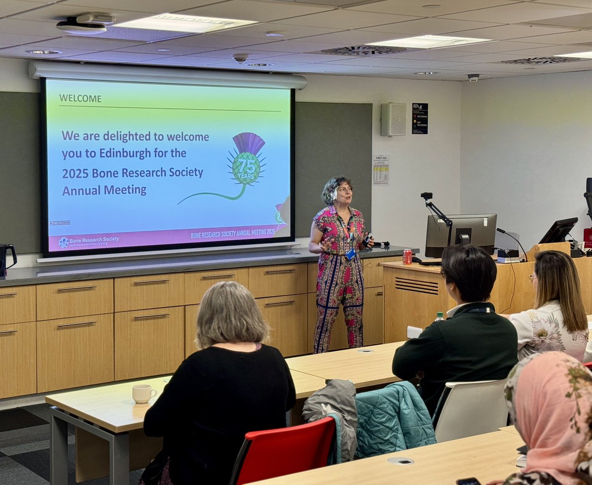 SaaimRandhawa's tweet photo. Kicking off Day 1 of #BRS2025 with the Imaging Animal Models Workshop @roslininstitute 
Starting strong with cutting-edge talks on zebrafish, chicken, and large animal models🐟🐔🦴🎗️🔬
Exciting science ahead! 🔬📸 
@BoneResearchSoc 🦴
#BoneResearch #Imaging https://t.co/QGo8sudRnX