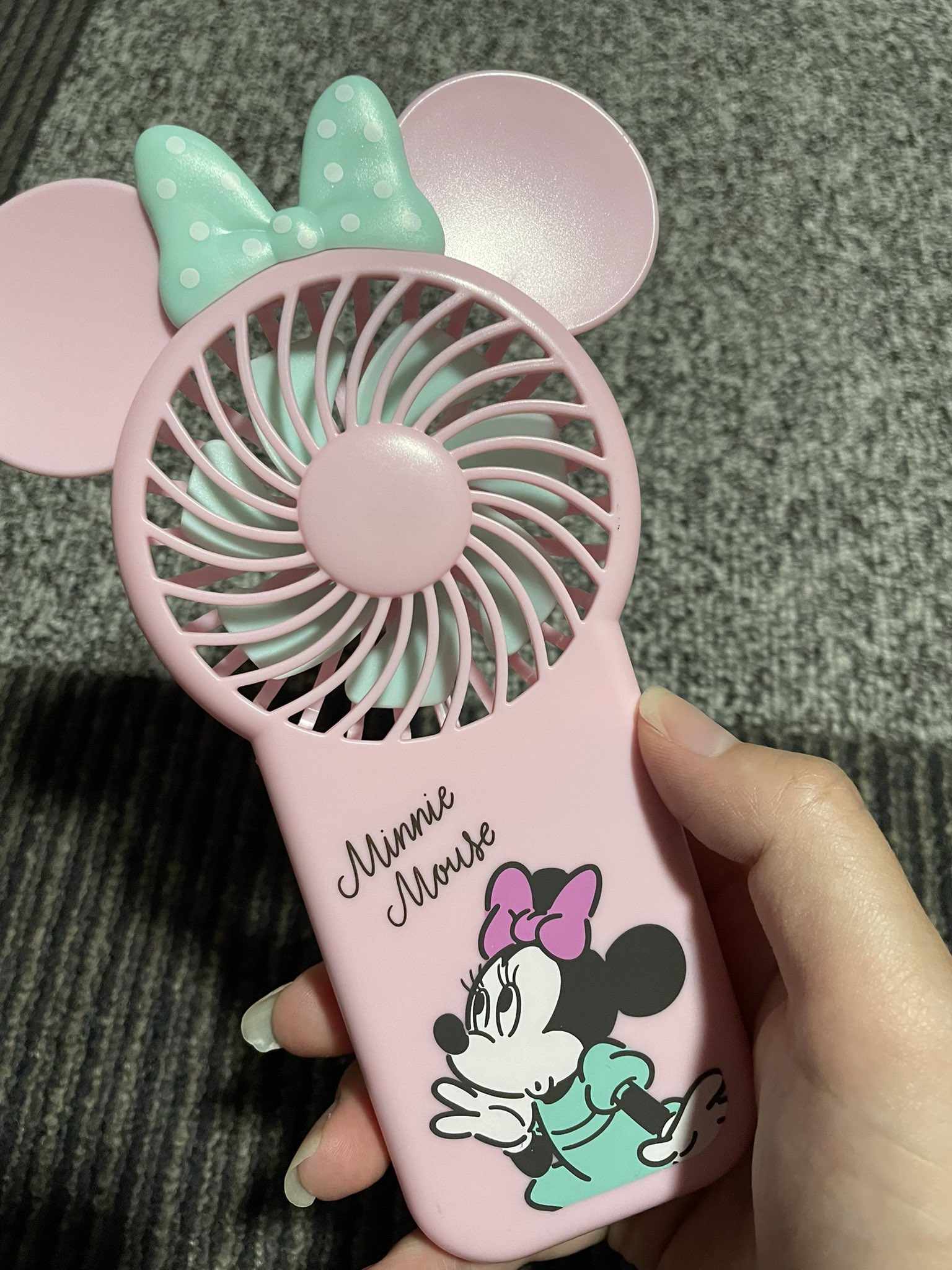 ミニー 扇風機 ゼクシィ首都圏 2025年 8月号 特別付録 【ミニーマウス