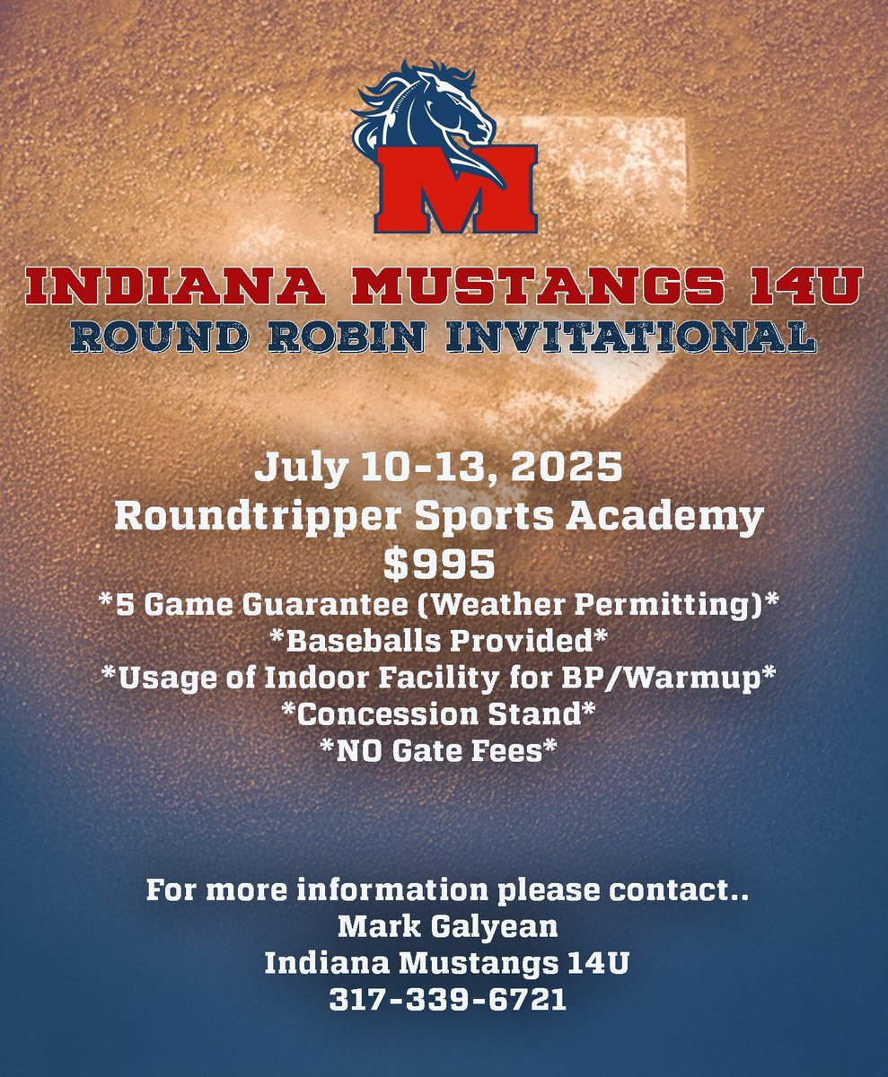 14U Mustangs - National tweet media