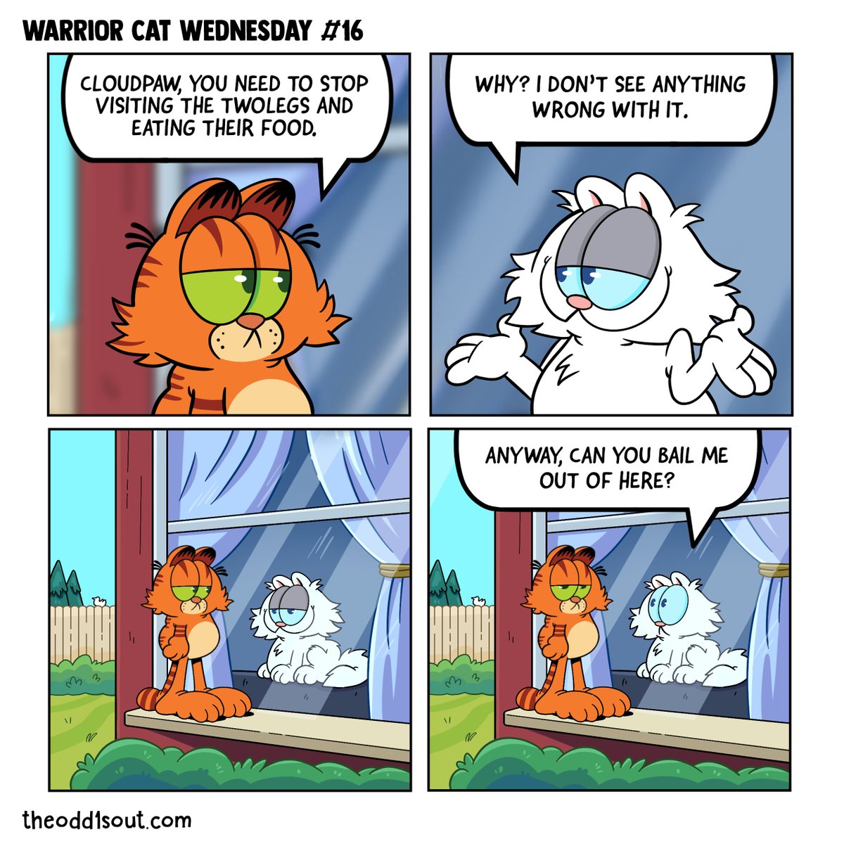 theodd1sout's tweet image. It's not easy being an uncle πΏ Happy Warrior Cat Wednesday!!
