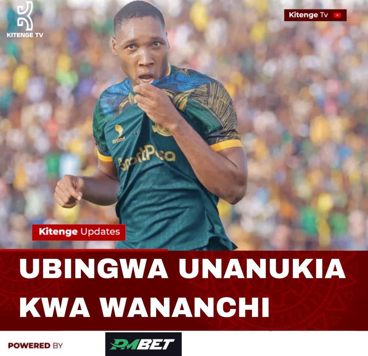 Ubingwa unanukia kwa Wananchi, Young Africans Sc wakiwa mbele 2-0 dhidi ya Mnyama kwenye Kariakoo Derby.

Yanga Sc 2-0 Simba Sc
⚽ 66' Pacome (P)
⚽ 86' Mzize

#KitengeSports