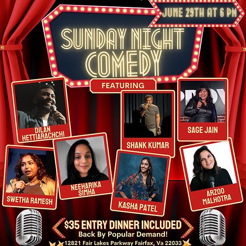MeetMeAtAroma's tweet photo. Exciting news! Our comedy show is back by popular demand! Get ready for a night of non-stop laughter and amazing performances. Don’t wait—grab your tickets now and join the fun! https://t.co/P8ub2t9bwi