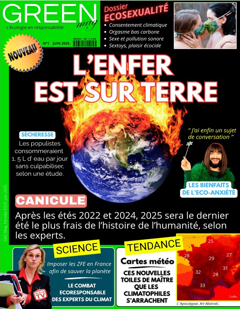 Les amis, j'ai acheté ce nouveau magazine ecoresponsable chez mon buraliste.