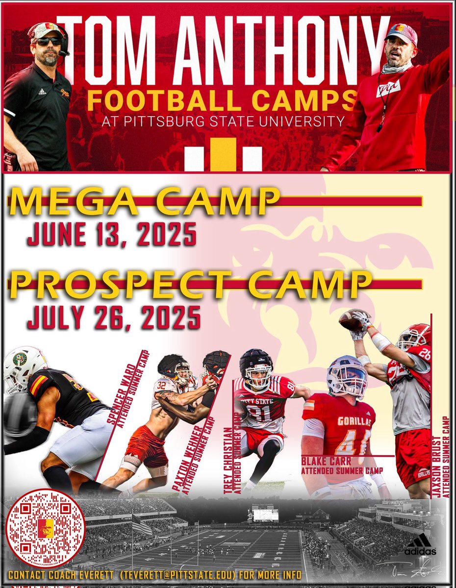 JosiahT2026's tweet image. Thank you @Coach_BPerkins for the camp invite
@GorillasFB
@PCHSfriscoFB