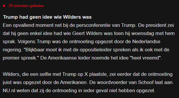 SluitDe's tweet photo. @geertwilderspvv @realDonaldTrump 🤣🤣🤣🤣🤣 https://t.co/ZYSTTZI5TL