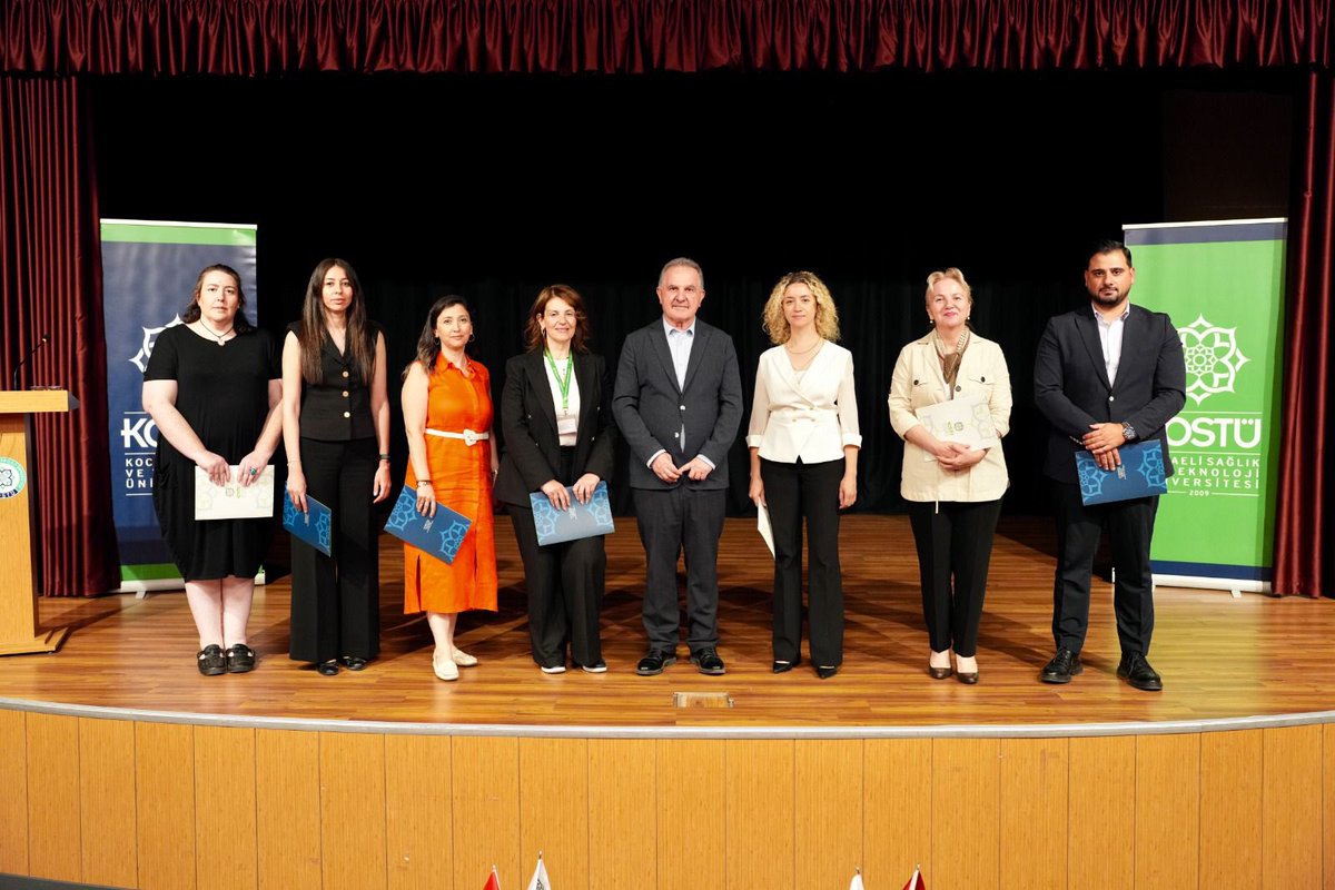 🇹🇷Kocaeli Sağlık ve Teknoloji Üniversitesi olarak 2024-2025 Bahar Dönemi Akademik Değerlendirme Toplantısını başarıyla gerçekleştirdik. Toplantıda, üniversitemizin akademik süreçlerinin değerlendirilmesine yönelik önemli görüşler paylaşıldı. Mütevelli Heyet Başkanımız Dr. Talip