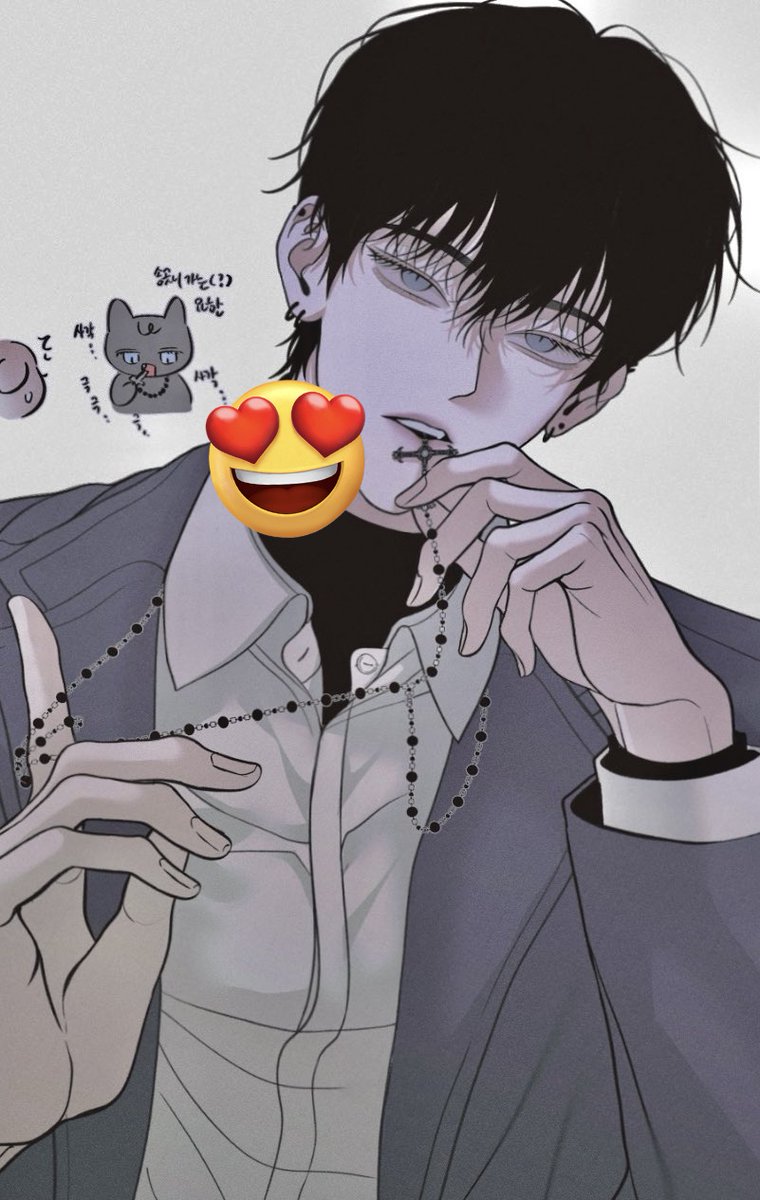 으힛힛 와글작가님께서 요한이 그려주셨어요 🥹❤️🥹❤️ 번쩍..