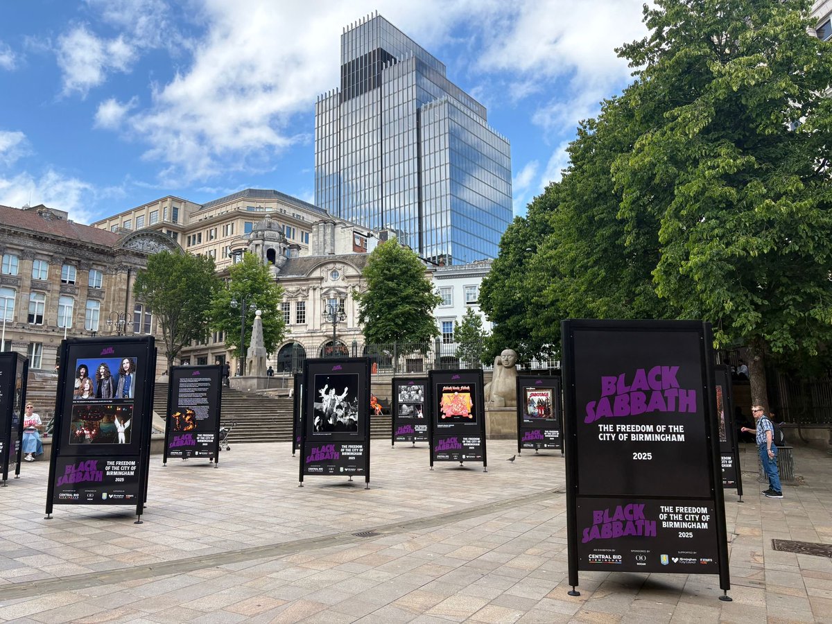 Birmingham never shouts loudly enough about its achievements, so it's brilliant to see Black Sabbath &amp; Ozzy being celebrated with public art <a href="/CentralBIDBham/">Central BID Birmingham</a>, an exhibition <a href="/BM_AG/">Birmingham Museum and Art Gallery</a>, and gigs this summer. Congratulations to the creative teams who've pulled this off! 🤘🎸✨️