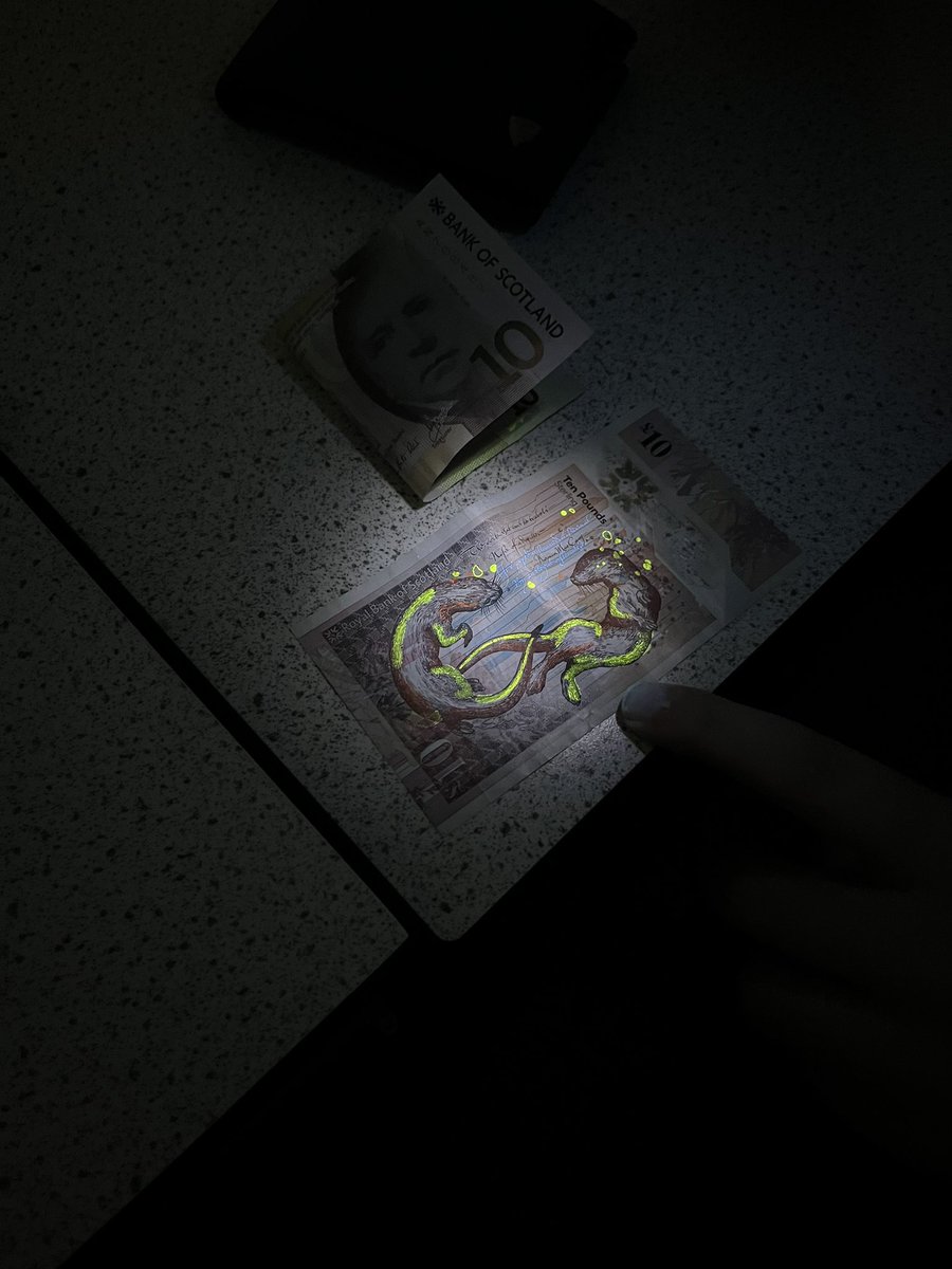 HermiAcadSci's tweet image. Incredible work by the Criminologists today trying out some UV visualisation! #UNCRCArticle29