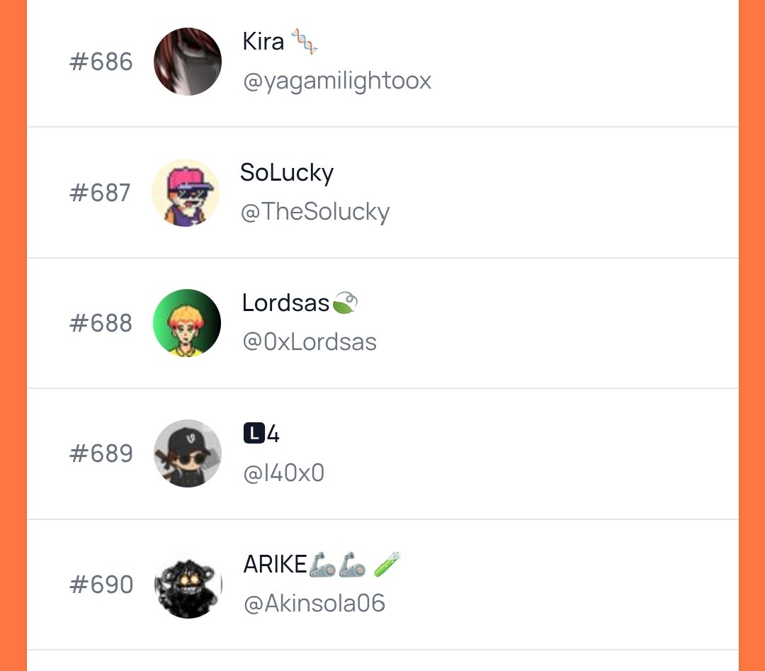 LFG. <a href="/yapyo_arb/">YAPYO</a> leaderboard just got updated!

Finally, I’m in.

This isn’t just a rank.
It’s a golden ticket to the Yapyo pre sale. 

<a href="/arbitrum/">Arbitrum</a> always brings joy, then in 2023, and now again.

Next mission climb even higher on the leaderboard.

There’s still time, folks.

If you