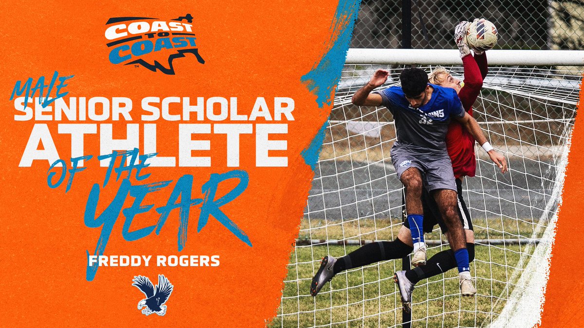 Coast-To-Coast Athletic Conference (@c2cathconf) on Twitter photo 𝗕𝗥𝗘𝗔𝗞𝗜𝗡𝗚: Christopher Newport’s Jamie Martin and Mary Washington’s Freddy Rogers Recognized as C2C Senior Scholar-Athletes of the Year
🏆 c2csports.com/x/mpqct
#C2CSports // #Dare2Prepare
<a href="/CNUathletics/">CNU Athletics</a> x <a href="/CNUSoftball/">CNU Softball- 2022 National Champions</a>
<a href="/UMWathletics/">UMW Athletics</a> x <a href="/UMWMensSoccer/">UMW Men's Soccer</a> 𝗕𝗥𝗘𝗔𝗞𝗜𝗡𝗚: Christopher Newport’s Jamie Martin and Mary Washington’s Freddy Rogers Recognized as C2C Senior Scholar-Athletes of the Year
🏆 c2csports.com/x/mpqct
#C2CSports // #Dare2Prepare
<a href="/CNUathletics/">CNU Athletics</a> x <a href="/CNUSoftball/">CNU Softball- 2022 National Champions</a>
<a href="/UMWathletics/">UMW Athletics</a> x <a href="/UMWMensSoccer/">UMW Men's Soccer</a>