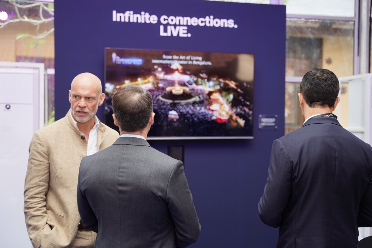 And across the pavilion, new ideas came alive—where storytelling met tech, and every screen hinted at #InfinitePossibilities Scale, imagination, and momentum and that’s what Day 1 at #APOS2025 was all about for #JioStar. (2)