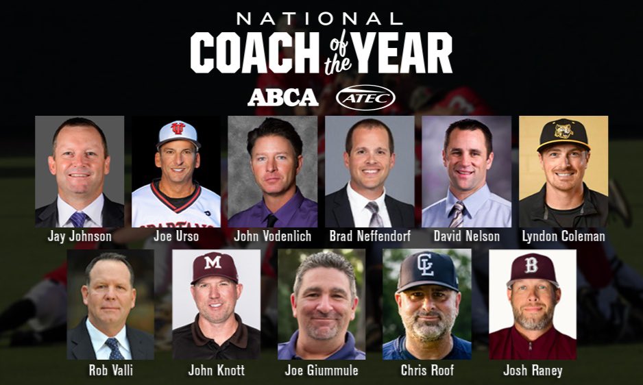 GloucesterBaseb's tweet image. Coach Rob Valli is honored to be named the 2025 @ABCA1945 National Coach of the Year for NJCAA DIII - for the third consecutive year. We are grateful for the players, coaches &amp;amp; staff who made this possible.