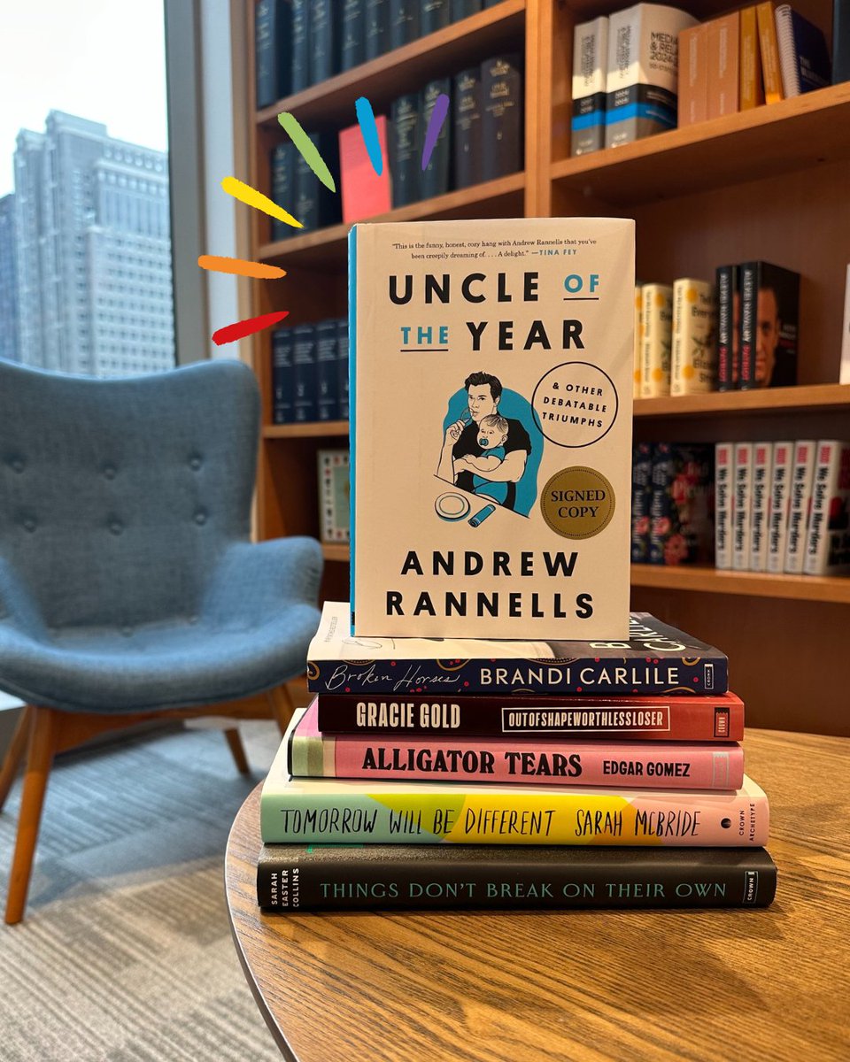 CrownPublishing's tweet photo. Looking for an entertaining and moving memoir for your next Pride month read? Check out UNCLE OF THE YEAR by Andrew Rannells! This memoir-in-essays features deeply personal and inspiring stories.
Learn more at the link! #PrideInYourWords
https://t.co/VouDT0FvEV https://t.co/thpZGJB4xF