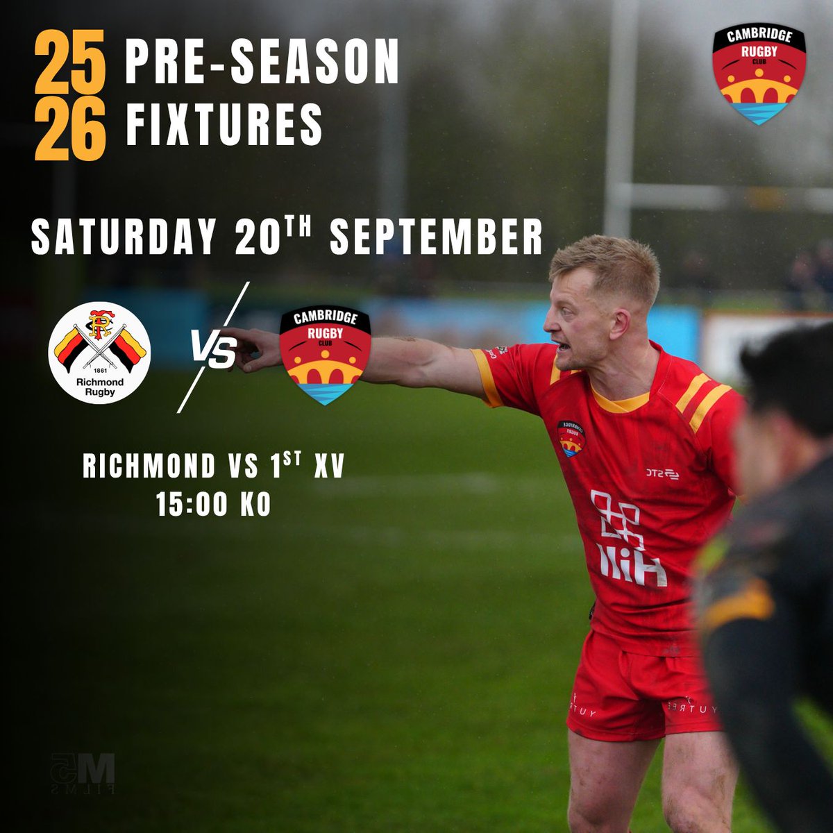 Cambridge Rugby π (@camrufc) on Twitter photo Some exciting dates for your diary ποΈ
Tickets are now on sale for these pre-season fixtures, plus hospitality can be booked for Saturday 13th September. To reserve your table, please contact Izzy on events@crufc.co.ukπ»
#CRUFC Some exciting dates for your diary ποΈ
Tickets are now on sale for these pre-season fixtures, plus hospitality can be booked for Saturday 13th September. To reserve your table, please contact Izzy on events@crufc.co.ukπ»
#CRUFC