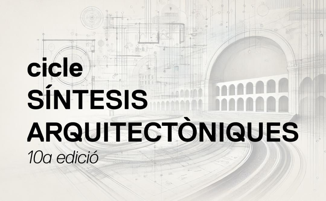 👏Continua el cicle SínTesis Arquitectòniques al #COACOlot!

🗣️En aquesta ocasió, Anna Sala Giralt presentarà la tesi doctoral 'Esdeveniment i ciutat. Quan allò extraordinari transforma allò ordinari. Les festes de la Mercè i Barcelona'.

🗓️3 JUL
🕐19 h
ℹ️tuit.cat/LbiF7
