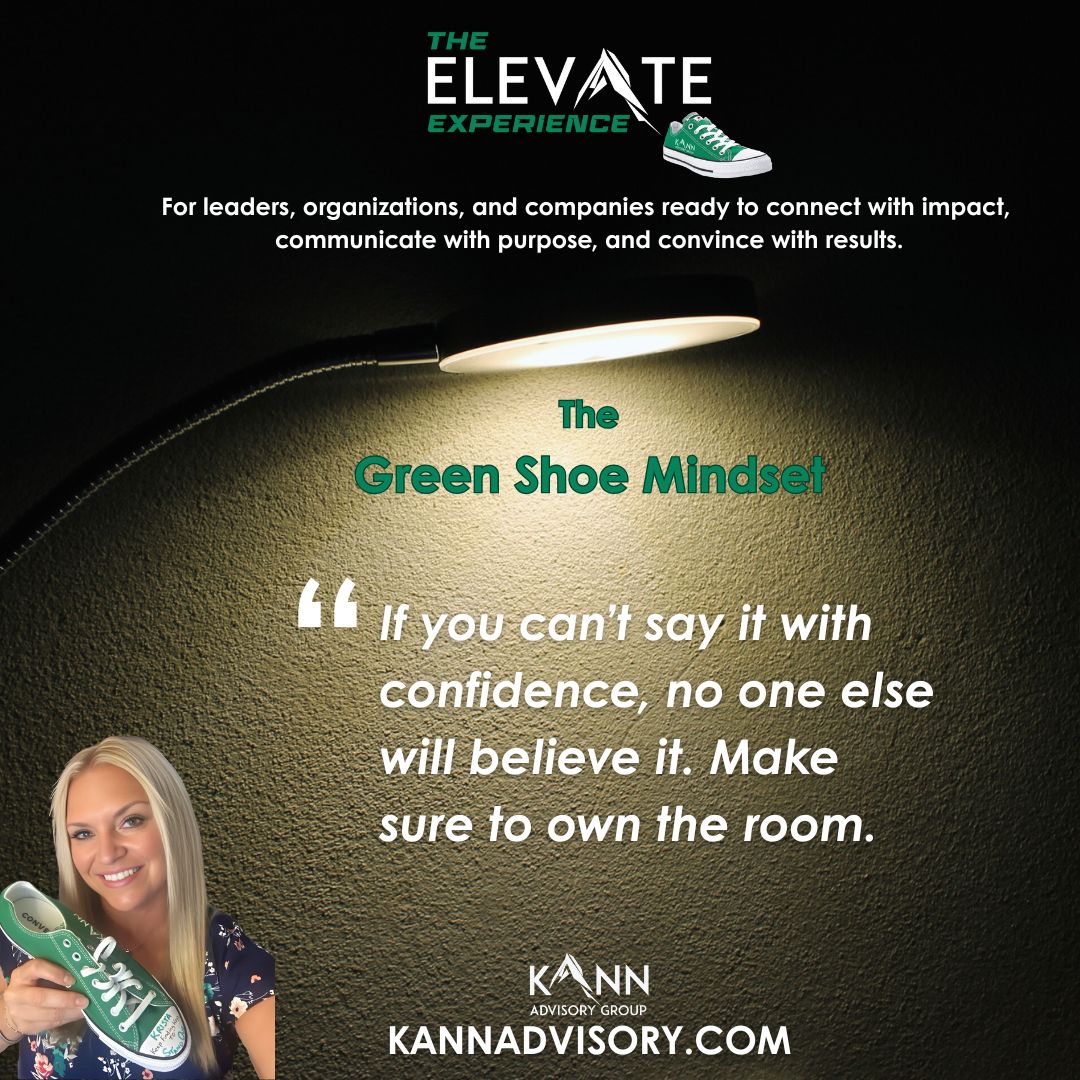 The Elevate Experience is our full lineup of programs—Workshop. Webinar. Coaching. Consulting.

👉 Explore your path: kannadvisory.com

#ElevateExperience #GreenShoeMindset #KannAdvisory #ExecutivePresence #LeadershipDevelopment #CommunicationCoaching #KraigKann