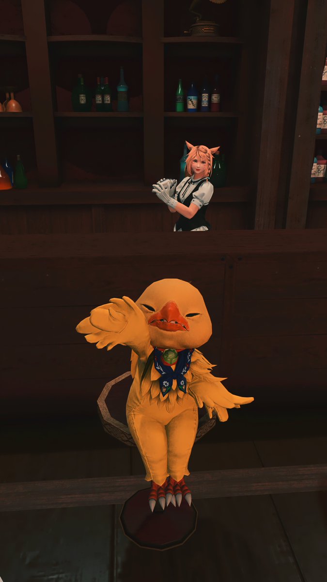 I drank a Yam Ni Tra at Lilawadi! The bartender seemed to be nervous in serving a chicken! Well it is not everyday that you see a chicken as smart as me!

I bought their drink and drank it in one gulp to show off!🤗

Website: leluxedxiv.crd.co/#lilawadimenu

Garuda, Goblet W28 P36