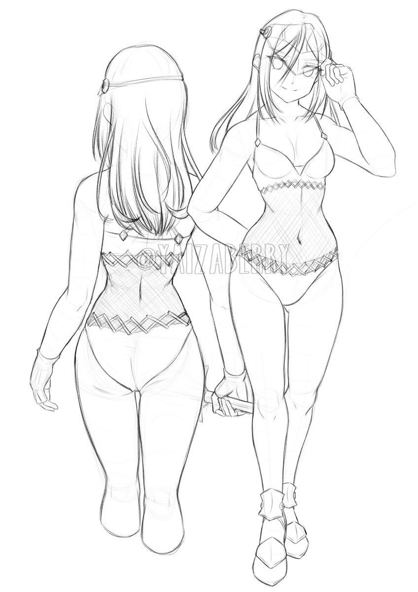 YaizaBerry's tweet image. Morag WIP ✏️ 
#XenobladeChronicles2 #ゼノブレイド2