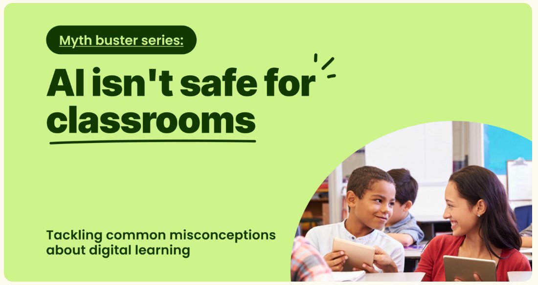 With a rising focus on improving AI literacy in schools, our third myth-buster article looks at some of the genuine concerns about new and emerging technology.

Our CTO addresses some of the common misunderstandings about AI in K12 education.

here ➡️ kamiapp.com/blog/mythbuste…