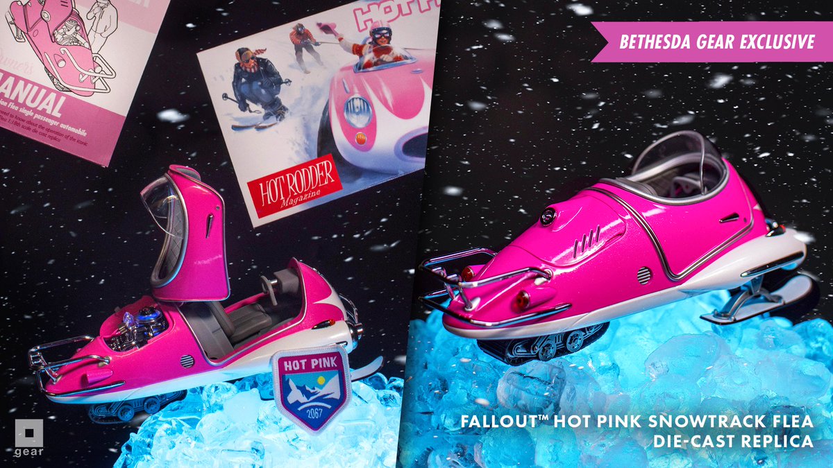 BethesdaGear's tweet image. Who else can’t take their eyes off this hot pink hot rod? 😳 Limited to one production run only.
@Fallout @thewandcompany
ow.ly/hQeg50Wg8Po