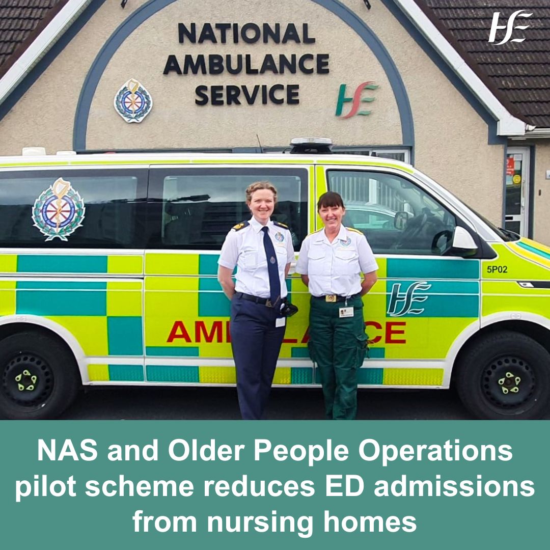 HSE Mid West multi-agency pilot programme for nursing home staff has helped reduce Emergency Department admissions from those homes by an average of 19%. 
Read more➡️bit.ly/44mNOQc