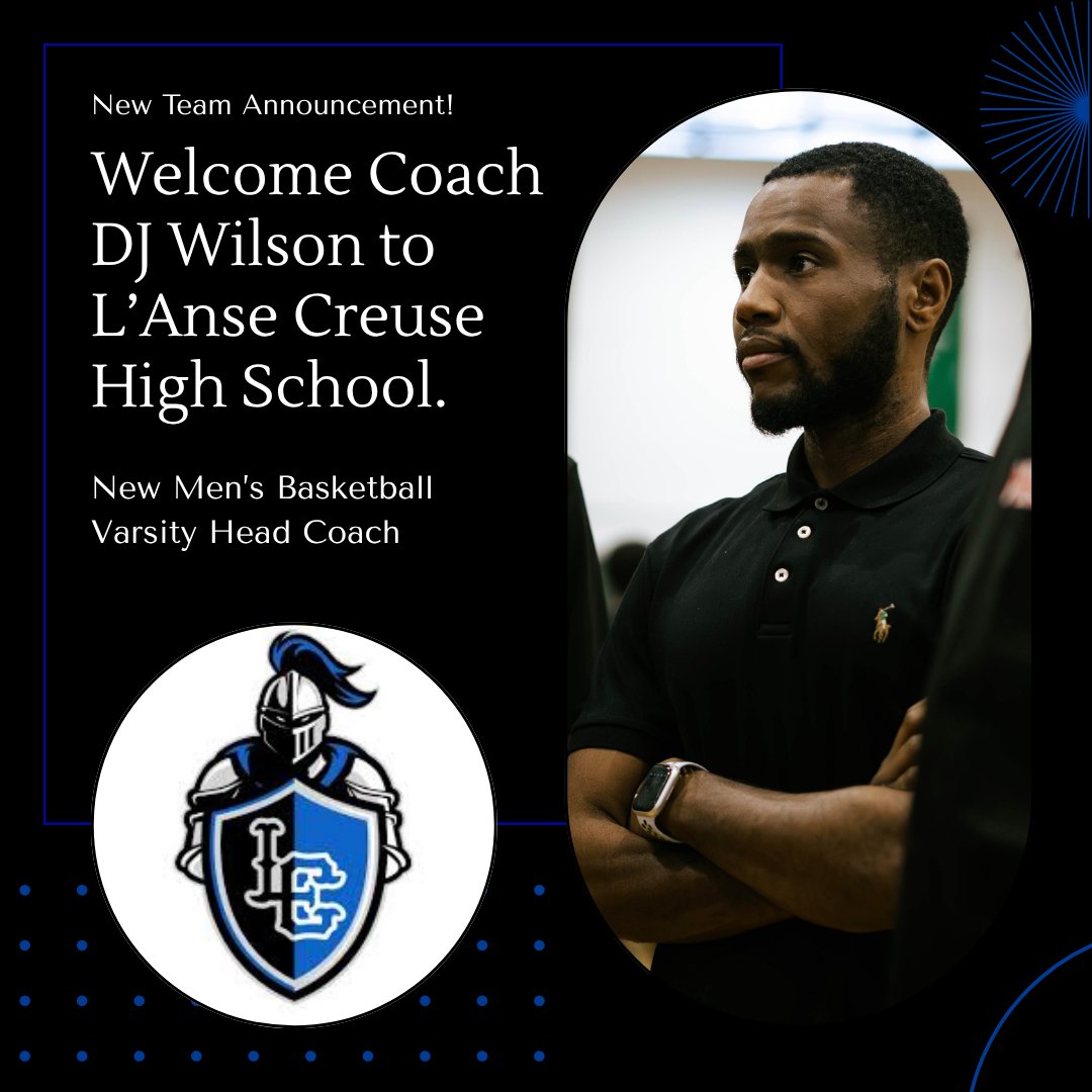 The D Zone Basketball (@thedzonebball) on Twitter photo Darius Wilson was named the new Head Coach at L'Anse Creuse.
He was previously the head coach at Eastpointe for 1 year.
<a href="/lancercountry/">LC Lancers</a> Darius Wilson was named the new Head Coach at L'Anse Creuse.
He was previously the head coach at Eastpointe for 1 year.
<a href="/lancercountry/">LC Lancers</a>