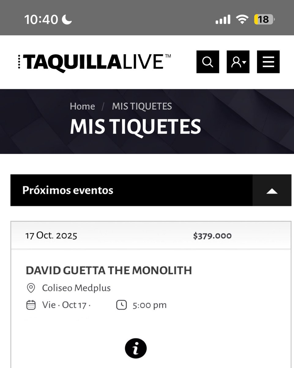 Vendo boletas para David guetta en Bogotá localidad platea delantera y zona 3 
$440.000 y $250.000 
#vendoboletas #davidguetta #vendoboletasdavidguetta