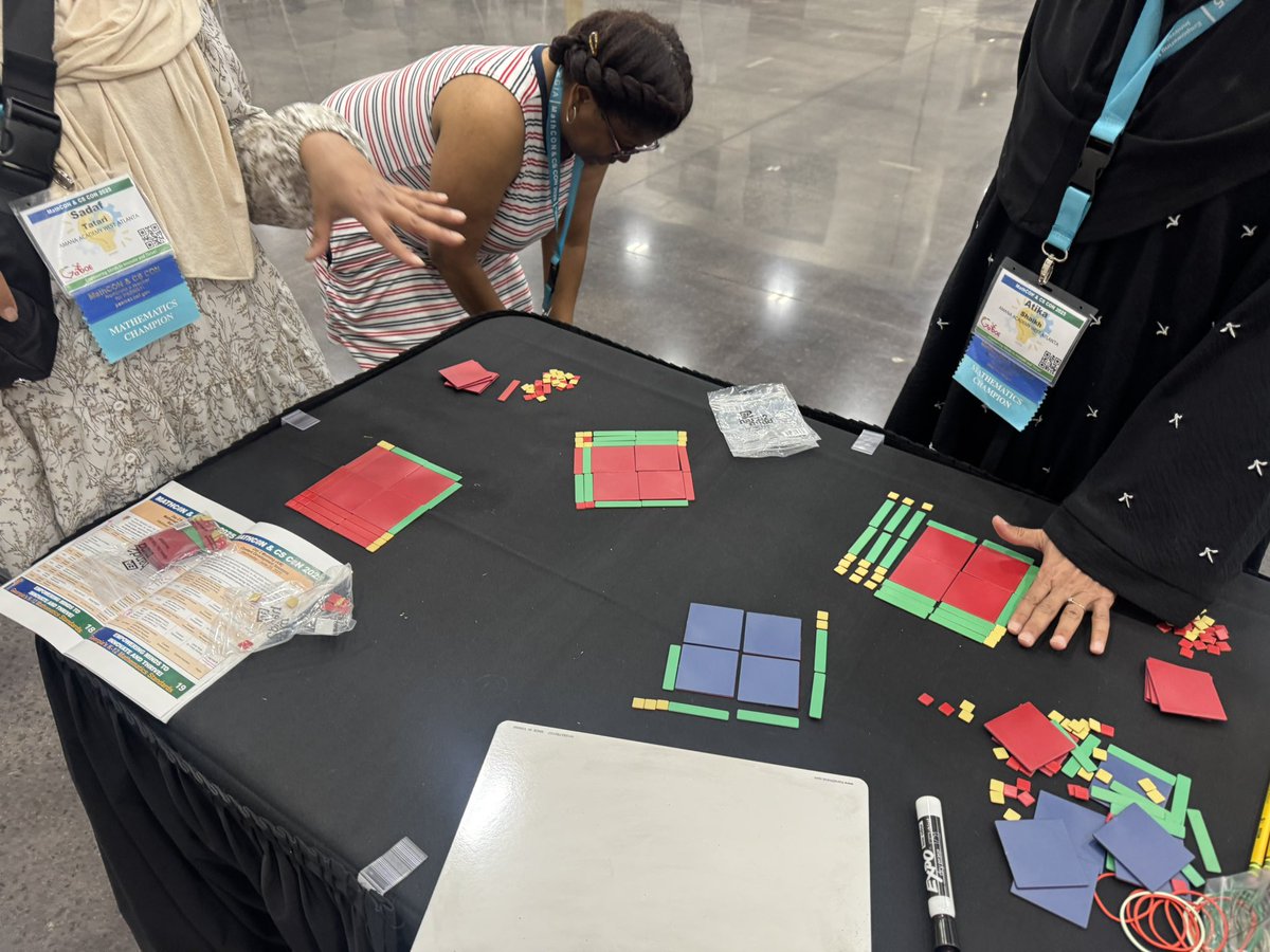 Renee Owen (@crypticmaestro) on Twitter photo Having a BLAST at #MathCON2025 showing high school teachers how elementary math and high school math are connected through the use of manipulatives. <a href="/GaDOEMath/">GaDOEMath</a> <a href="/Math_HCS/">Mathematics HCS</a> <a href="/HenryCountyBOE/">Henry County Schools</a> Having a BLAST at #MathCON2025 showing high school teachers how elementary math and high school math are connected through the use of manipulatives. <a href="/GaDOEMath/">GaDOEMath</a> <a href="/Math_HCS/">Mathematics HCS</a> <a href="/HenryCountyBOE/">Henry County Schools</a>