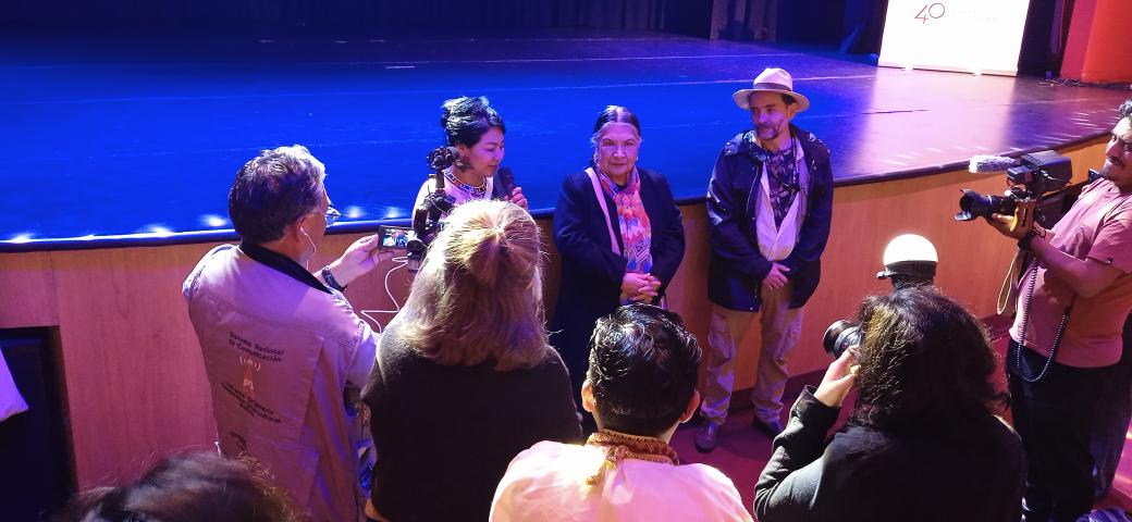 Clausurado anoche el 15 Festival Internacional de Cine y Comunicación de los Pueblos Indígenas
<a href="/clacpi/">CLACPI</a>
<a href="/chirapaqoficial/">CHIRAPAQ</a>
.
Una oportunidad inmensa para conocer bien de cerca una producción contra hegemónica desde los pueblos indígenas nuestroamericanos
👇
facebook.com/share/v/1AogQp…