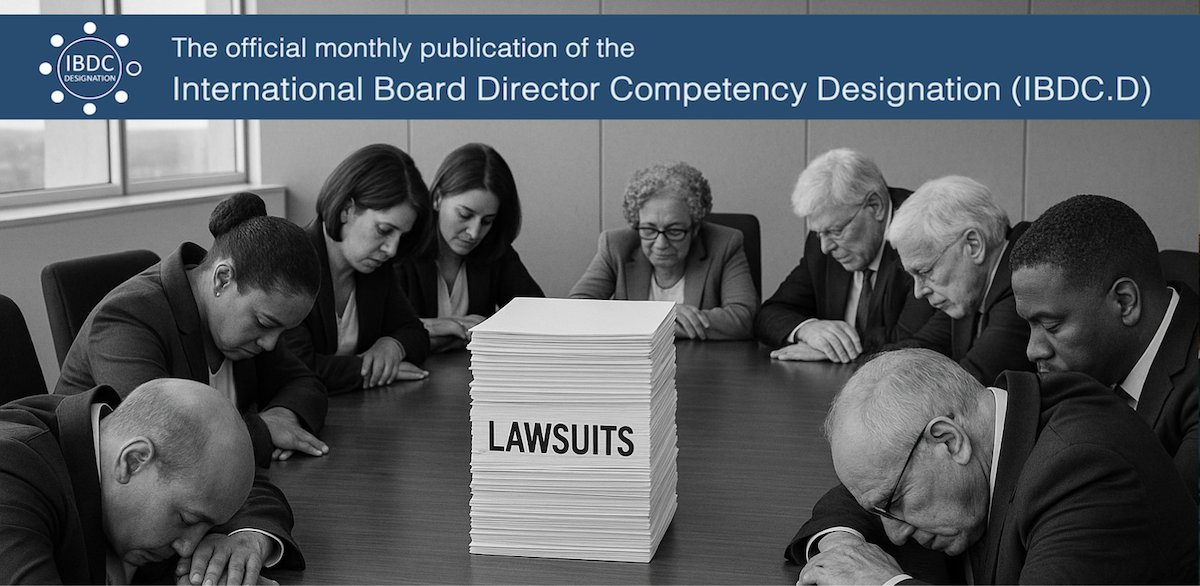 Across The Board: Boards Under Fire - Maneuvering the Surge in Shareholder Lawsuits - mailchi.mp/pfisterstrateg…